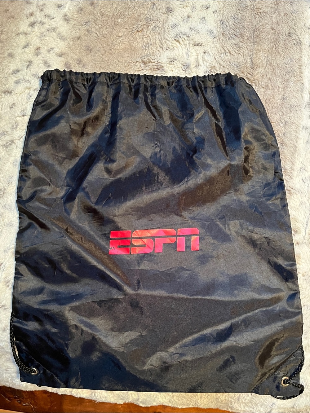 ESPN Black Drawstring Jacket/Bag - Black - Picture 2 of 3